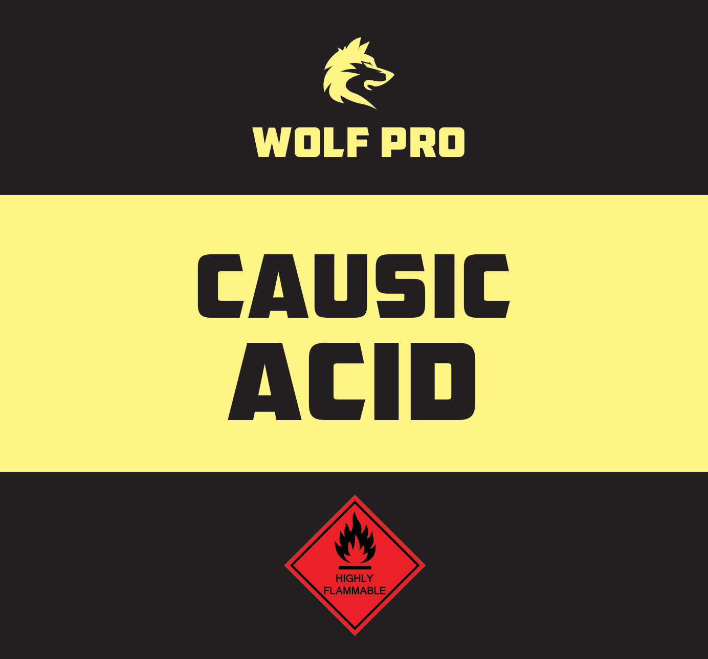Caustic Acid 48 Wolf Chemicals